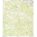 United States Geological Survey Mindego Hill, CA (1991, 24000-Scale) digital map