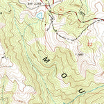 United States Geological Survey Mindego Hill, CA (1991, 24000-Scale) digital map