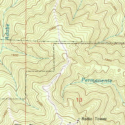 United States Geological Survey Mindego Hill, CA (1991, 24000-Scale) digital map