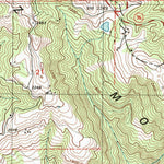 United States Geological Survey Mindego Hill, CA (1997, 24000-Scale) digital map