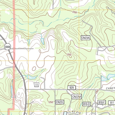 United States Geological Survey Minden North, LA (2012, 24000-Scale) digital map