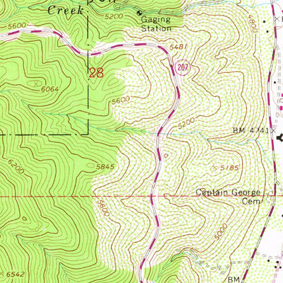 United States Geological Survey Minden, NV-CA (1968, 24000-Scale) digital map