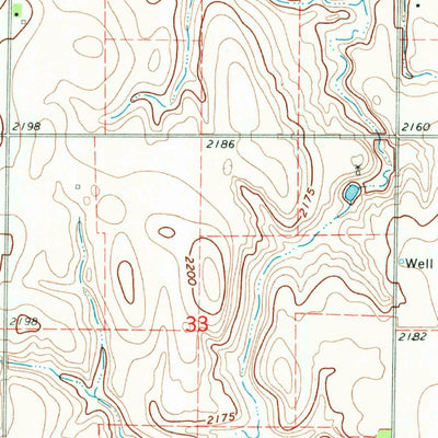 United States Geological Survey Minden South, NE (1969, 24000-Scale) digital map