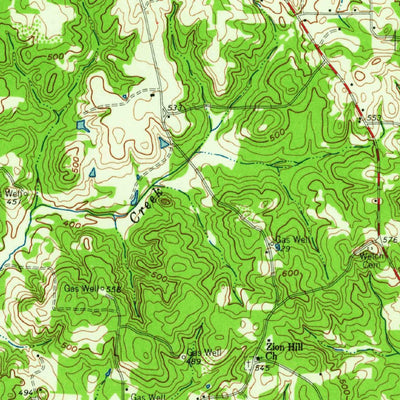 United States Geological Survey Minden, TX (1960, 62500-Scale) digital map