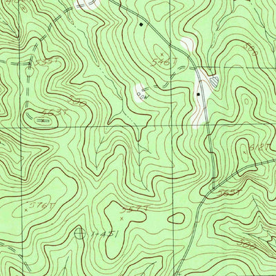 United States Geological Survey Minden, TX (1983, 24000-Scale) digital map