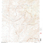 United States Geological Survey Mine Mountain, AZ (2004, 24000-Scale) digital map