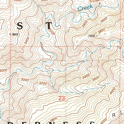 United States Geological Survey Mine Mountain, AZ (2004, 24000-Scale) digital map
