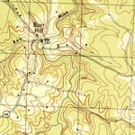 United States Geological Survey Mine Run, VA (1944, 31680-Scale) digital map