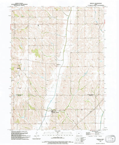 United States Geological Survey Mineola, IA (1994, 24000-Scale) digital map