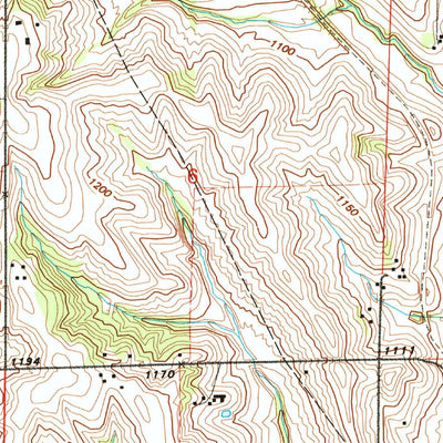 United States Geological Survey Mineola, IA (1994, 24000-Scale) digital map