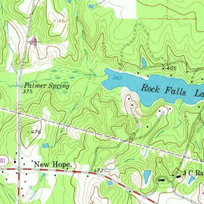 United States Geological Survey Mineola, TX (1960, 24000-Scale) digital map