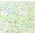 United States Geological Survey Mineola, TX (1991, 100000-Scale) digital map