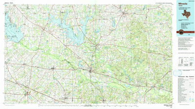 United States Geological Survey Mineola, TX (1991, 100000-Scale) digital map