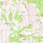 United States Geological Survey Miner Creek, ID (1981, 24000-Scale) digital map