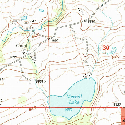 United States Geological Survey Miner, MT (2000, 24000-Scale) digital map