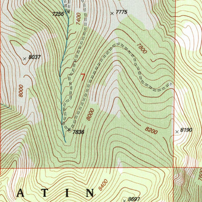 United States Geological Survey Miner, MT (2000, 24000-Scale) digital map