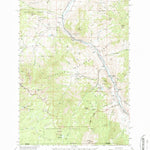 United States Geological Survey Miner, MT-WY (1955, 62500-Scale) digital map