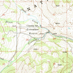 United States Geological Survey Miner, MT-WY (1955, 62500-Scale) digital map