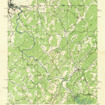 United States Geological Survey Mineral Bluff, GA-NC-TN (1935, 24000-Scale) digital map