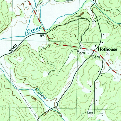 United States Geological Survey Mineral Bluff, GA-NC-TN (1999, 24000-Scale) digital map