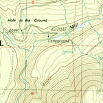 United States Geological Survey Mineral, CA (1986, 24000-Scale) digital map