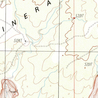 United States Geological Survey Mineral Canyon, UT (1988, 24000-Scale) digital map