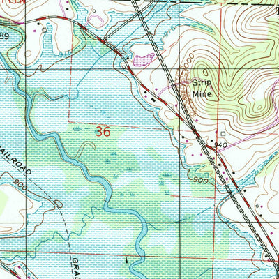 United States Geological Survey Mineral City, OH (1994, 24000-Scale) digital map
