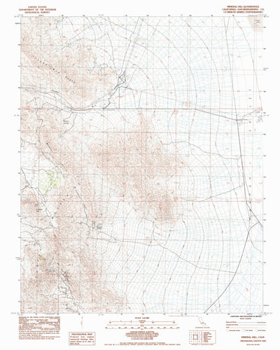 United States Geological Survey Mineral Hill, CA (1983, 24000-Scale) digital map
