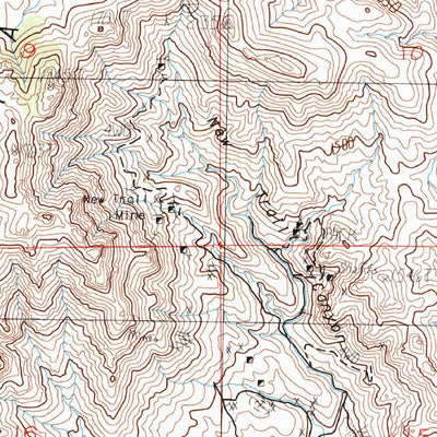 United States Geological Survey Mineral Hill, CA (1983, 24000-Scale) digital map