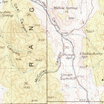 United States Geological Survey Mineral Hill, NV (1937, 62500-Scale) digital map