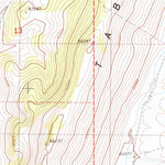 United States Geological Survey Mineral Hill SW, NV (1986, 24000-Scale) digital map