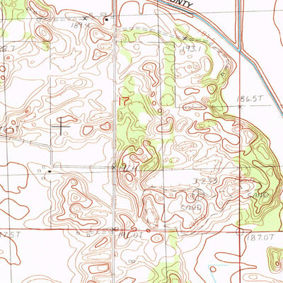 United States Geological Survey Mineral, IL (1983, 24000-Scale) digital map