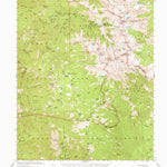 United States Geological Survey Mineral King, CA (1967, 62500-Scale) digital map