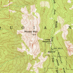 United States Geological Survey Mineral King, CA (1967, 62500-Scale) digital map