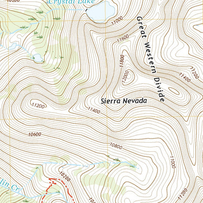 United States Geological Survey Mineral King, CA (2021, 24000-Scale) digital map