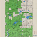 United States Geological Survey Mineral Lake, WI (1967, 24000-Scale) digital map