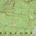 United States Geological Survey Mineral Lake, WI (1984, 24000-Scale) digital map