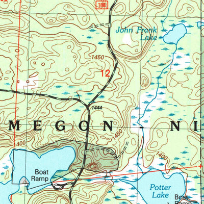 United States Geological Survey Mineral Lake, WI (2005, 24000-Scale) digital map