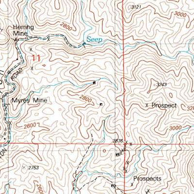 United States Geological Survey Mineral Mountain, AZ (2004, 24000-Scale) digital map