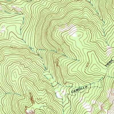 United States Geological Survey Mineral Mountain, CO (1963, 24000-Scale) digital map