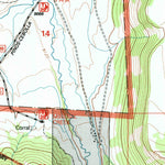 United States Geological Survey Mineral Mountain, CO (2001, 24000-Scale) digital map