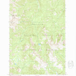 United States Geological Survey Mineral Mountain, MT (1987, 24000-Scale) digital map
