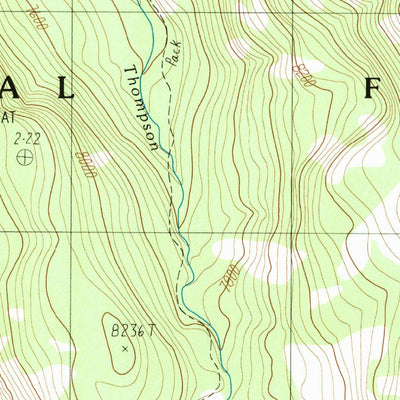 United States Geological Survey Mineral Mountain, MT (1987, 24000-Scale) digital map