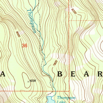 United States Geological Survey Mineral Mountain, MT (2000, 24000-Scale) digital map