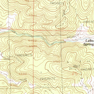 United States Geological Survey Mineral Peak, NV (1987, 24000-Scale) digital map