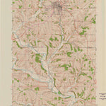 United States Geological Survey Mineral Point, WI (1952, 24000-Scale) digital map