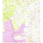 United States Geological Survey Mineral Springs South, AR (1951, 24000-Scale) digital map