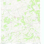 United States Geological Survey Mineral, TX (1963, 24000-Scale) digital map