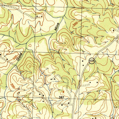 United States Geological Survey Mineral, VA (1942, 31680-Scale) digital map