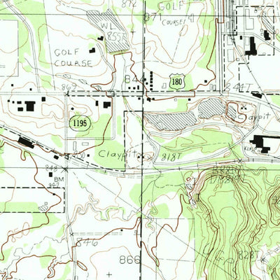 United States Geological Survey Mineral Wells East, TX (1984, 24000-Scale) digital map